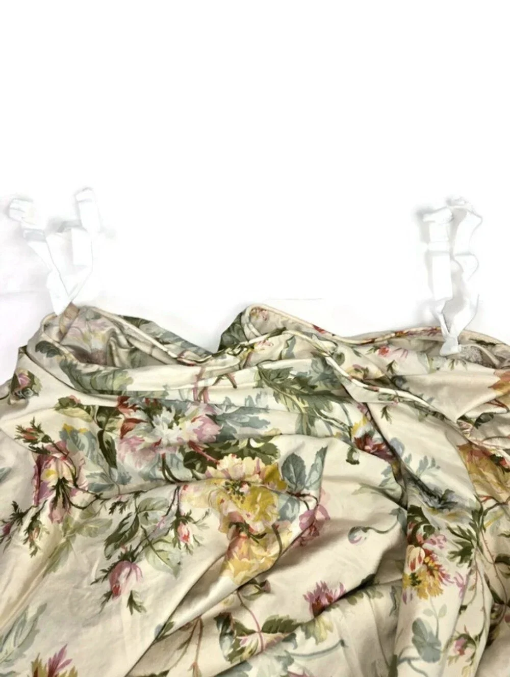 Vintage Lauren Ralph Lauren Wentworth Floral Queen Duvet Bed Skirt Pillowcase